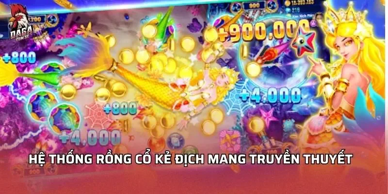 Thợ Săn Rồng – Truy Tìm Rồng Cổ Xưng Bá Chiến Trường 1 Hệ thống rồng cổ kẻ địch mang truyền thuyết