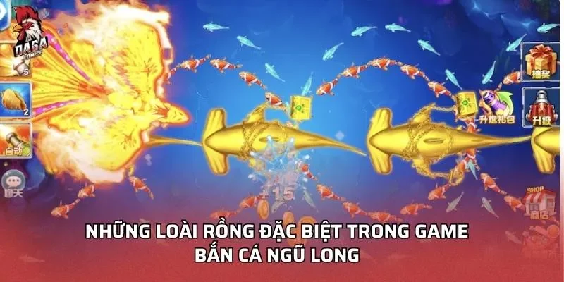Bắn Cá Ngũ Long – Săn Rồng Rực Lửa Thắng Lớn Mỗi Ngày 1 Những loài rồng đặc biệt trong game bắn cá ngũ long